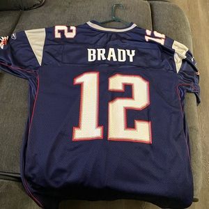 Reebok Tom Brady 2003 Patriots XL Jersey
